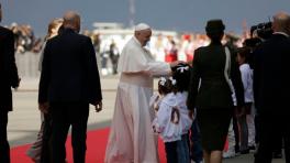 Papa Francisco en Bogotá. Foto por: Sandro Sánchez.