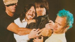 Red Hot Chili Peppers formación 2002. 