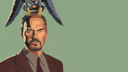 Imagen del póster de Birdman, cinta de 2014.