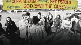 Sex Pistols en el barco Queen Elizabeth