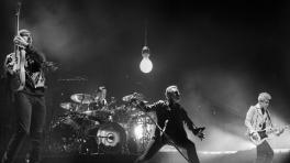 U2 en vivo. Foto: Sam Jones.