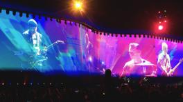 U2 en el estadio El Campín de Bogotá. 