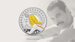 Así es la moneda conmemorativa de Freddie Mercury